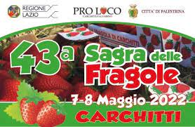 Il Maggio Torna La Sagra Delle Fragole A Carchitti Radio Roma Capitale