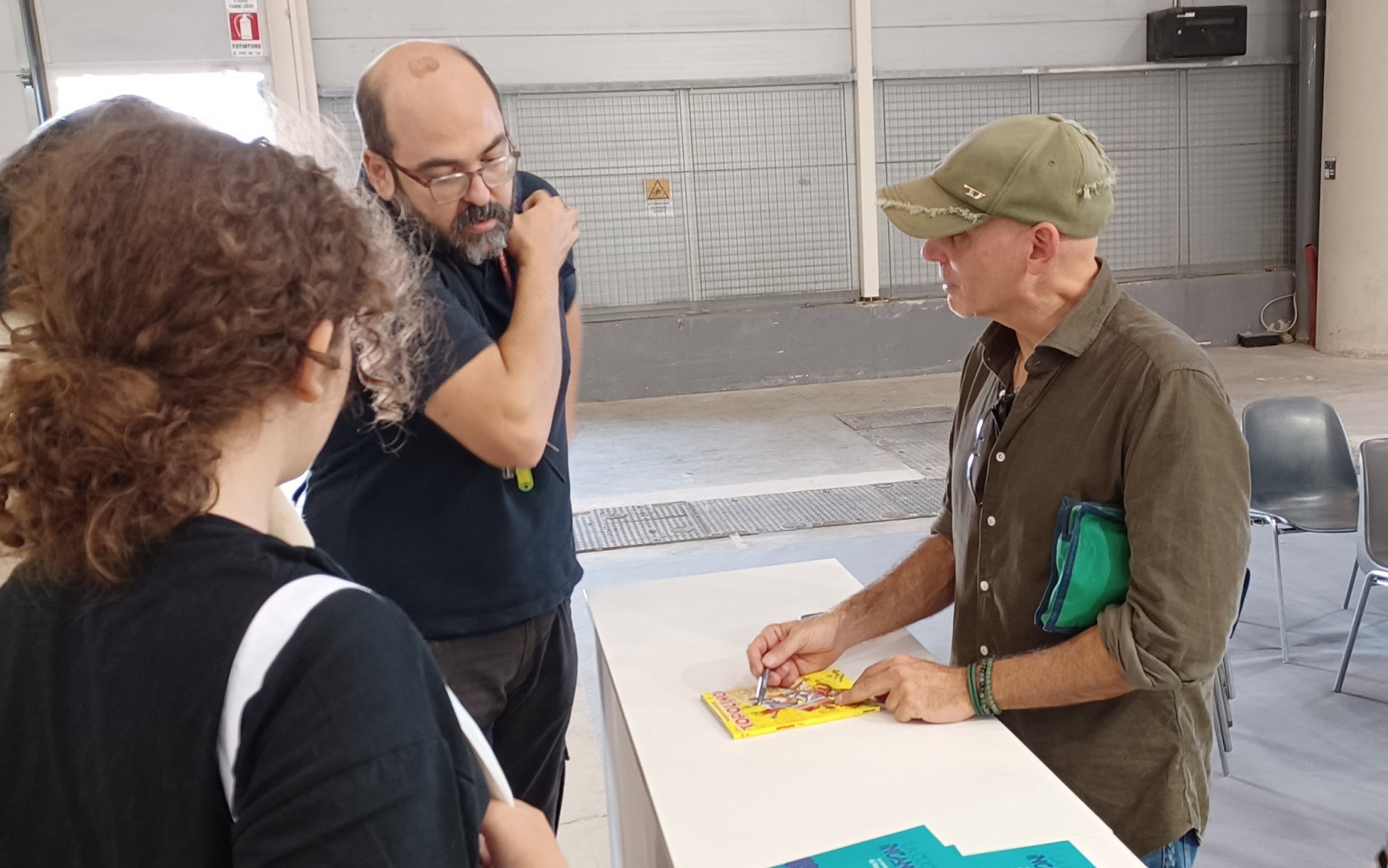 Marco Gervasio grande protagonista a Romics Radio Roma Capitale